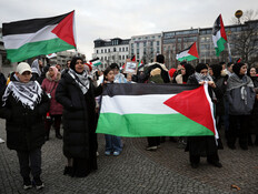 ברלין הפגנה פרו פלסטינית (צילום: Maryam Majd , getty images)