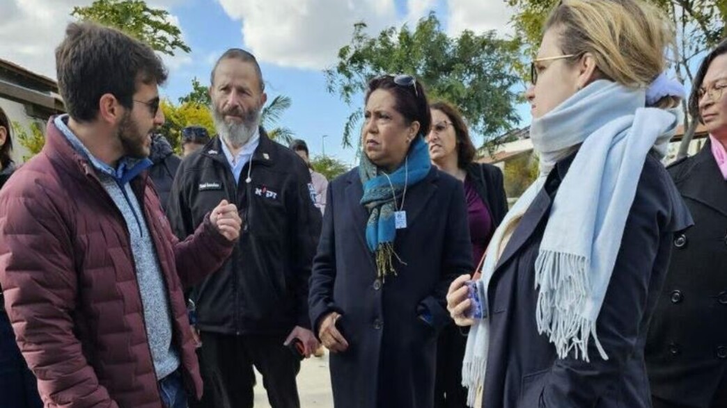 פרמילה פאטן בסיור בעוטף