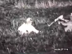 סרטון המדמה חדירת מחבלים לכפר סבא (צילום: צילום מסך מתוך הסרטון שהופץ ברשת)