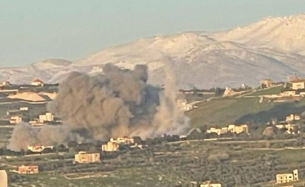 תקיפות צה"ל בכפר חולא שבדרום לבנון