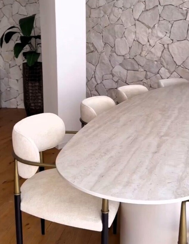 מירי כהן שולחן אוכל (צילום: מתוך סרטון באינסטגרם)
