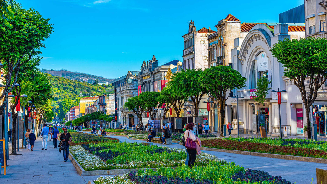 שדרת אבנידה סנטרל בראגה פורטוגל שדרת אבנידה סנטרל בראגה פורטוגל