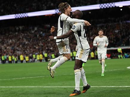 קרן של מודריץ' תורגמה לאחד משני העצמיים של סלטה הערב (Denis Doyle/Getty Images)