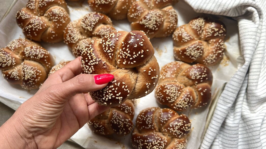 לחמניות כוסמין מלא