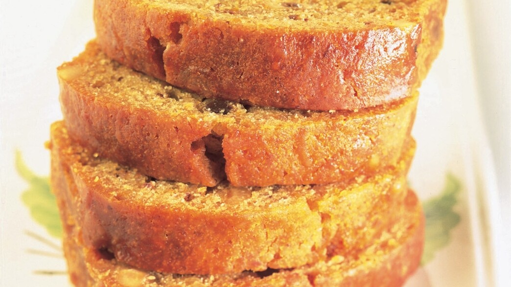 עוגת גזר, צימוקים ואגוזים