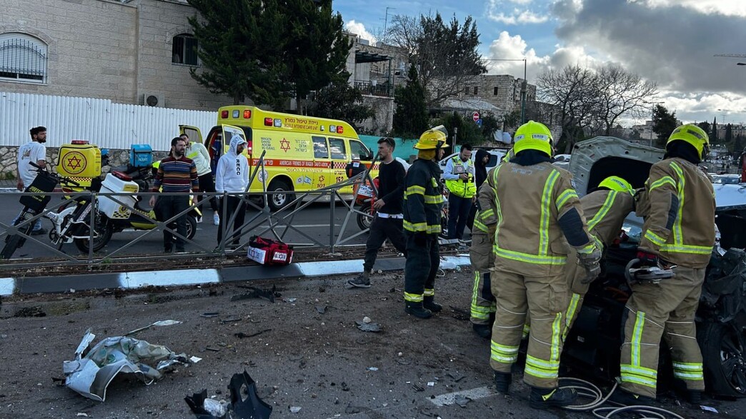תאונת דרכים בירושלים תאונת דרכים בירושלים