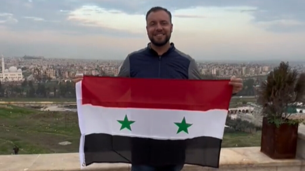 כריס ג'ונדף מבקר בסוריה (צילום: tiktok\authentic_traveling)