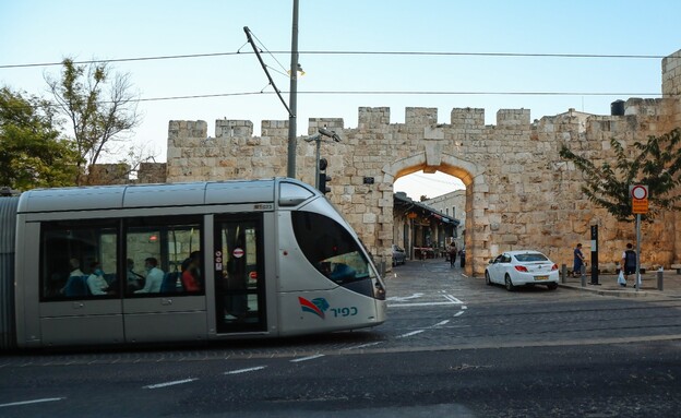 הרכבת הקלה בירושלים (צילום: כפיר, הרכבת הקלה)