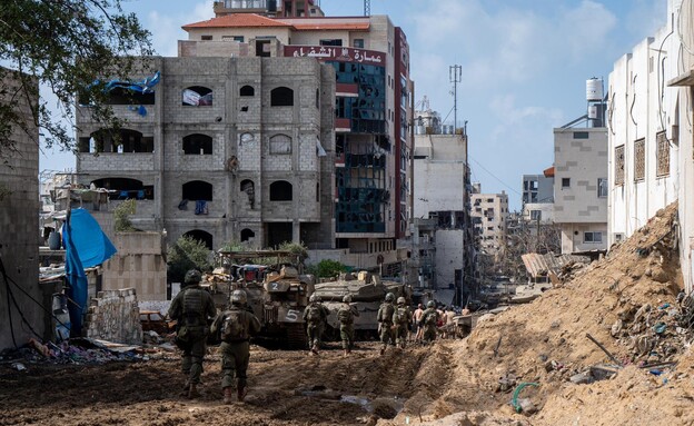 פעילות צה"ל בחאן יונס (צילום: דובר צה"ל)