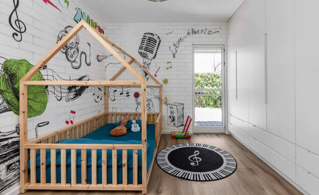 חדרי ילדים עיצוב שמחי (צילום: שירן כרמל)