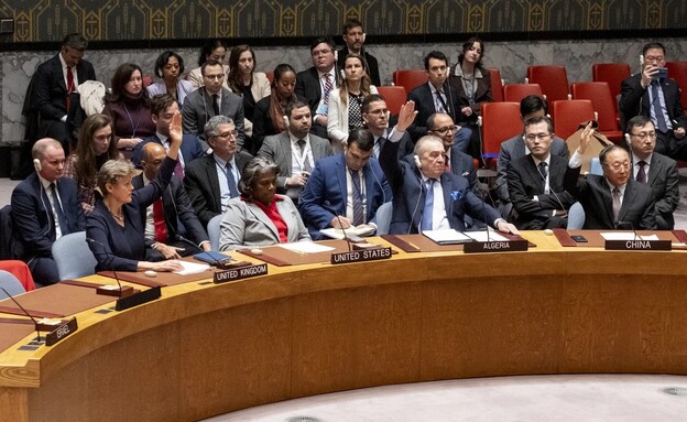 שגרירת ארה"ב באו"ם נמנעת מההצבעה במועצת הביטחון (צילום: AP)