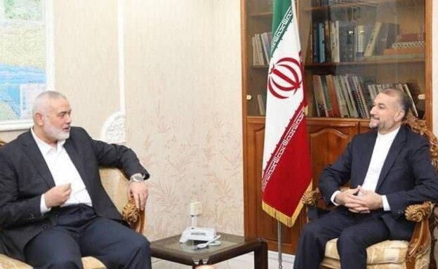 אסמאעיל הניה נפגש עם שר החוץ האיראני