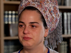 יהודית מבורך, אחות של אבינתן החטוף (צילום: חדשות)