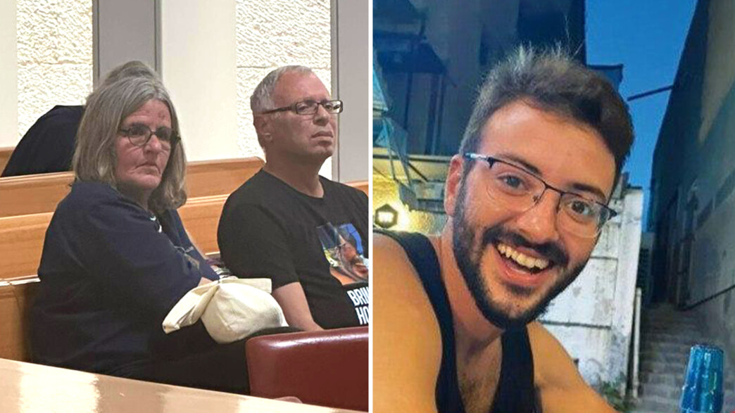 הורי של אלון שמריז בבית המשפט