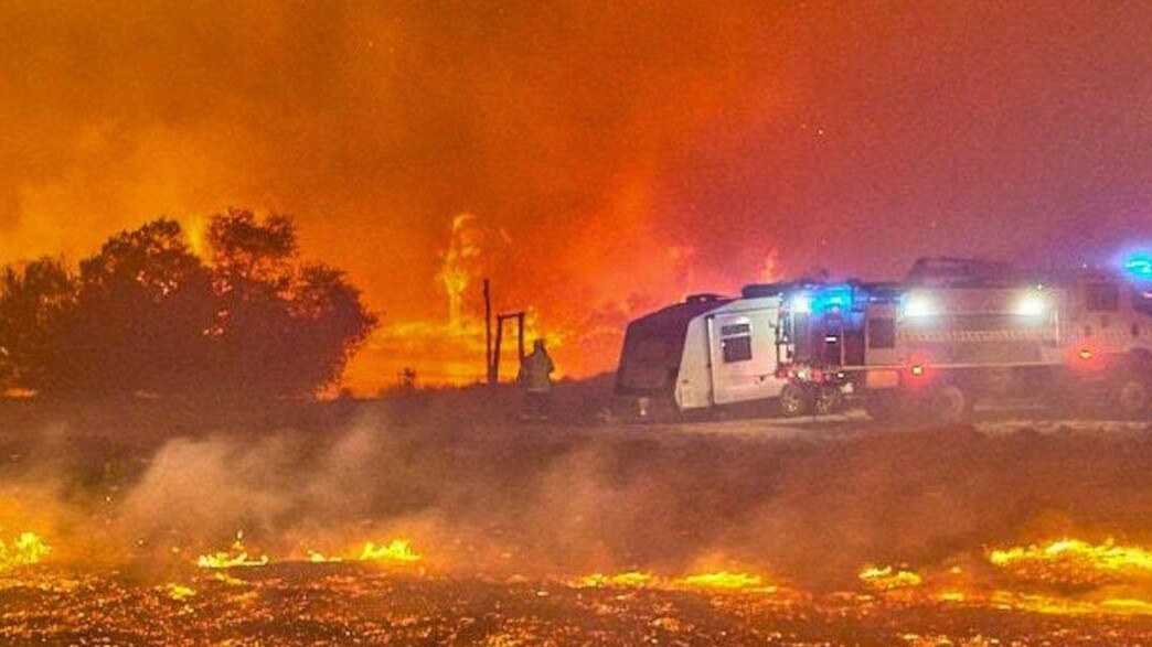 שריפה פרת' אוסטרליה