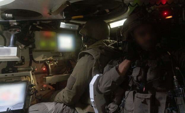תיעוד מלחימת צוות הקרב של חטיבת גבעתי בח'אן יונס (צילום: דובר צה"ל)
