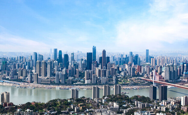 מבט על צ'ונגצ'ינג סין (צילום: QinJin, shutterstock)
