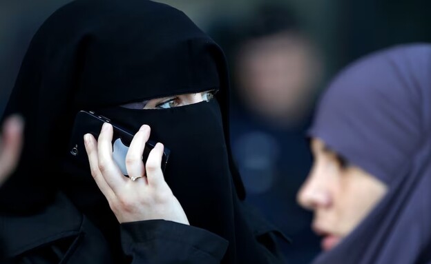נשים מוסלמיות בצרפת, ארכיון (צילום: רויטרס)