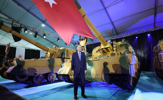 נשיא טורקיה ארדואן (צילום: getty images)