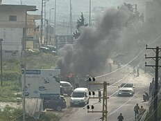 תיעוד התקיפה בלבנון