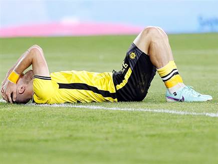 ונתניה בעוד ערב של שפל (צילום: אלן שיבר)