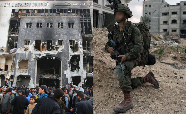 הכוחות ברצועה והמתחם אחרי המבצע (צילום: דובר צה"ל / AFP via Getty Images)