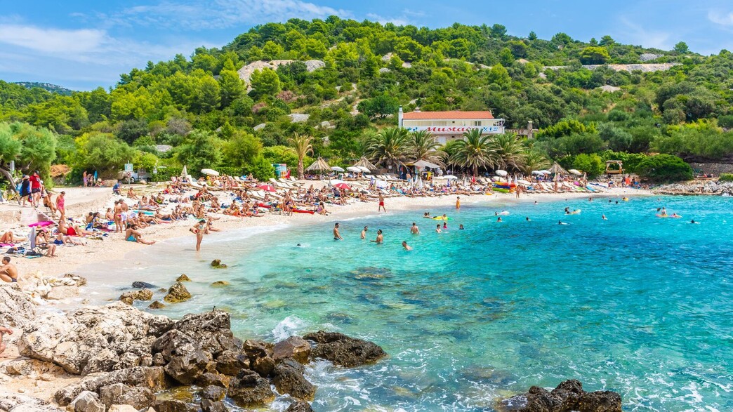 חוף חוואר קרואטיה