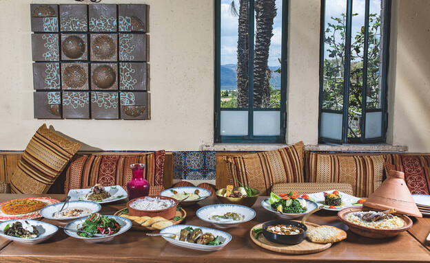 ארוחת דה יאפא במסעדת ארמון סהרה (צילום: שני בריל, יחסי ציבור)
