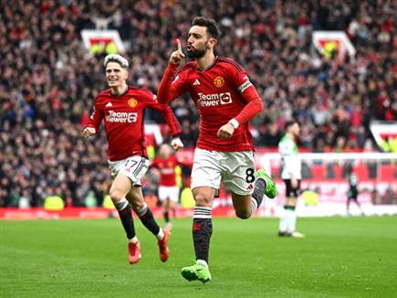 ברונו פרננדש ניצל טעות איומה של קוואנסה (Michael Regan/Getty Images)