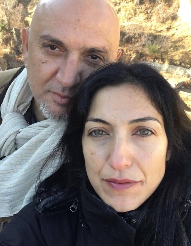 עזרא קדם ואשתו קרן (צילום: instagram)