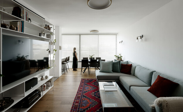 דירה בשיכון דן קרן אטלס סטודיו לאדריכלות ועיצוב (צילום: גדעון לוין)