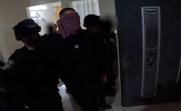 תיעוד המעצרים שבוצעו ע"י המשטרה (צילום: דוברות המשטרה)