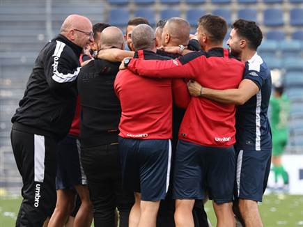 ניצחון קטן-גדול לחדרה (צילום: דני מרון)