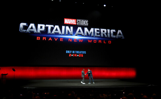 "קפטן אמריקה: עולם חדש אמיץ" בסינמה קון 2024 (צילום: Gabe Ginsberg / Stringer)