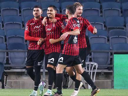 והפועל ירושלים חגגה בסיום (דני מרון)