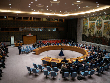 מועצת הביטחון של האו"ם (צילום: Eduardo Munoz, reuters)