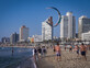 חוף הים בתל אביב (צילום: אבשלום ששוני, פלאש 90)