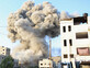 מבנה שהותקף (צילום: AFP via Getty Images)