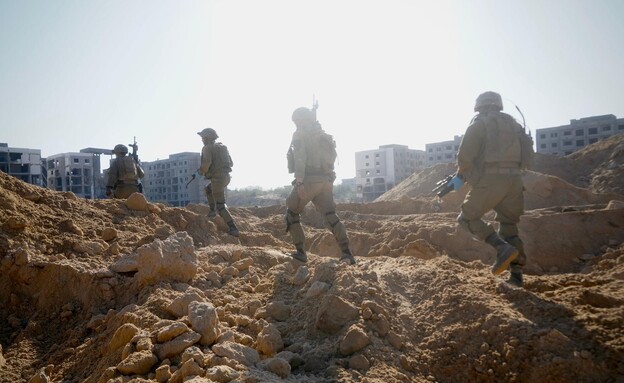 Les forces impliquées dans l’opération ciblée (photo : porte-parole de Tsahal)