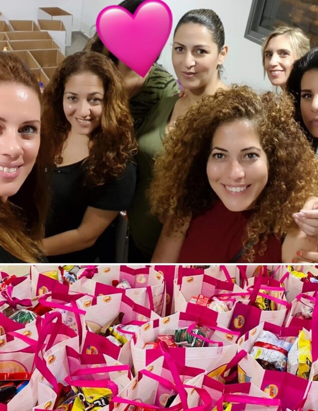 אוזן מזרחי והשותפות למיזם "חברות לחיים" (צילום: פרטי)