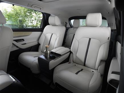 שני מושבי קפטן בשורה השנייה