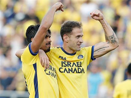 ודור פרץ חגג עם הרביעי (צילום: אלן שיבר)