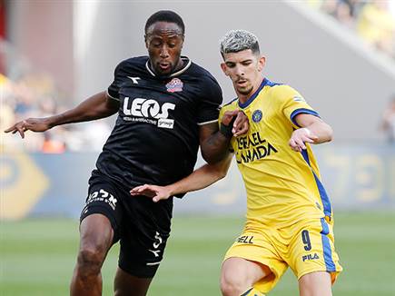 הפועל חיפה לא סיפקה תחרות (צילום: אלן שיבר)