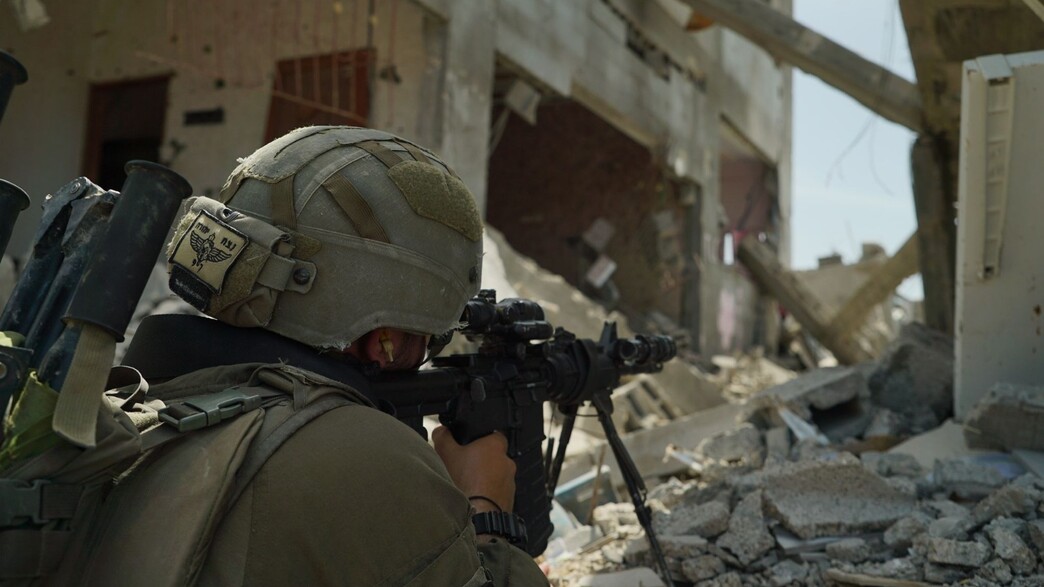 תיעוד פעילות גדוד "נצח יהודה" בבית חאנון