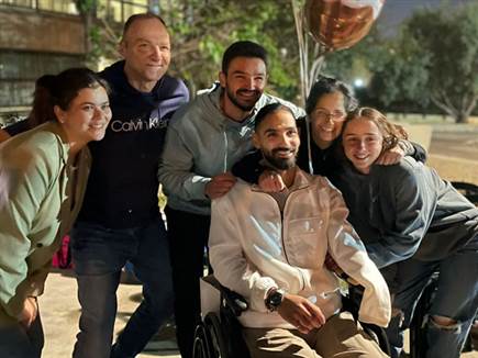 המשפחה תומכת לאורך כל הדרך (צילום: פרטי)