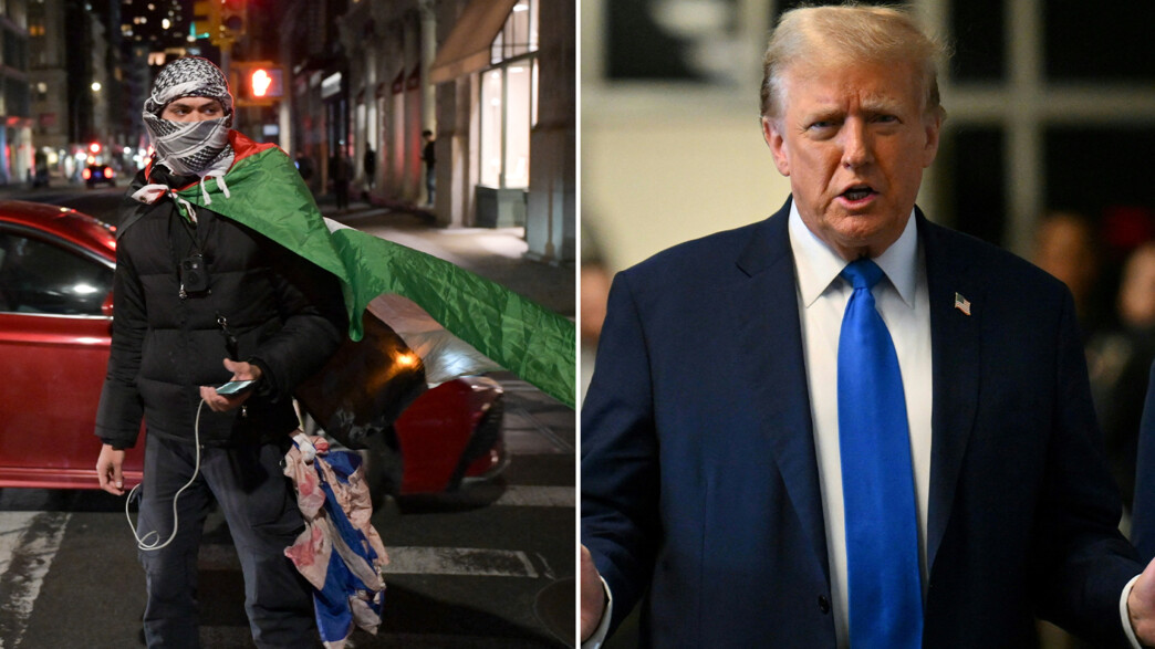 טראמפ על ההפגנות האנטי-ישראליות בארה"ב