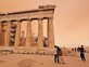 יוון סערת חול אתונה (צילום: טלי גיל)