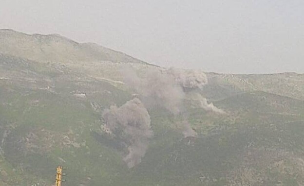 דיווח על תקיפות באזור חלתא ובכפר שובא בדרום לבנון