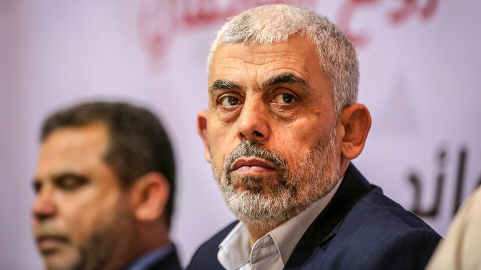 יחיא סינוואר, מנהיג חמאס ברצועת עזה (צילום: Ali Jadallah/Anadolu Agency/Getty Images)
