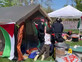 מעצרי מפגינים פרו-פלסטינים באוניברסיטת בלומינגטון